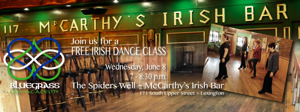 Free Irish dance class in Lexington