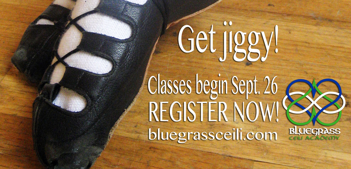 Get jiggy!  Give our Irish dance classes in Lexington a try