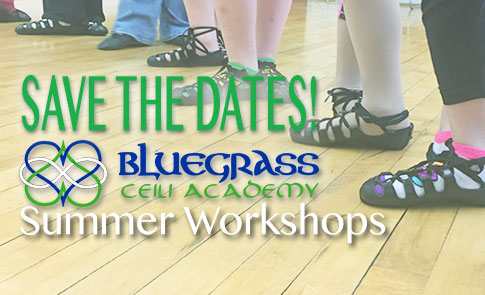 Bluegrass Ceili summer Irish dance classes in Lexington for adults and children