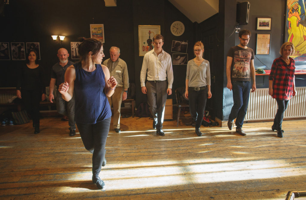 Irish dance percussive workshop in Lexington