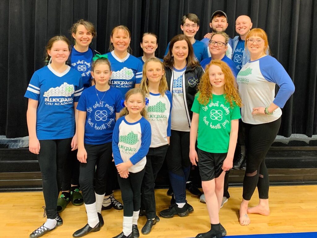 Bluegrass Ceili Academy dancers