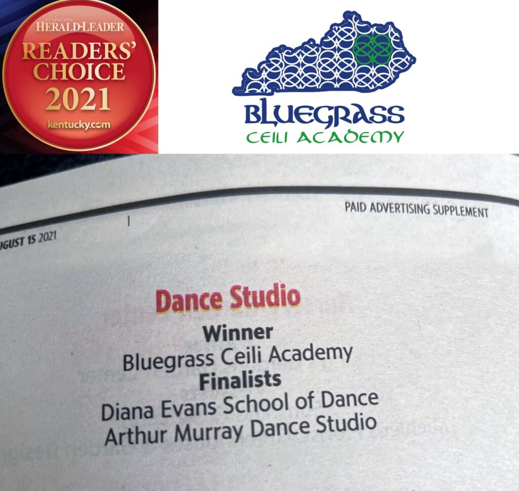 Bluegrass Ceili named Readers' Choice for favorite Lexington dance studio
