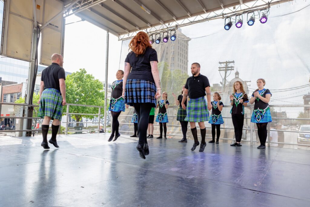 Irish dance classes in Lexington with Bluegrass Ceili Academy prepare dancers for community performances like the DiverCity festival 