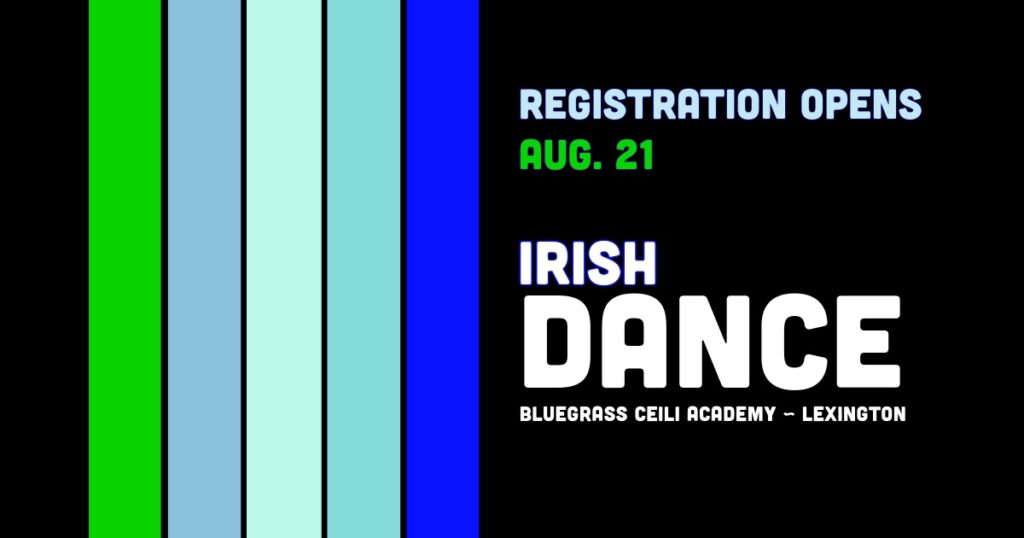 Irish dance classes in Lexington with Bluegrass Ceili Academy